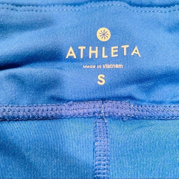 Athleta Blue Yoga Pants Size Small - Picture 10 of 12